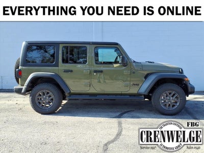 2026 Jeep Wrangler WRANGLER 4-DOOR SPORT S