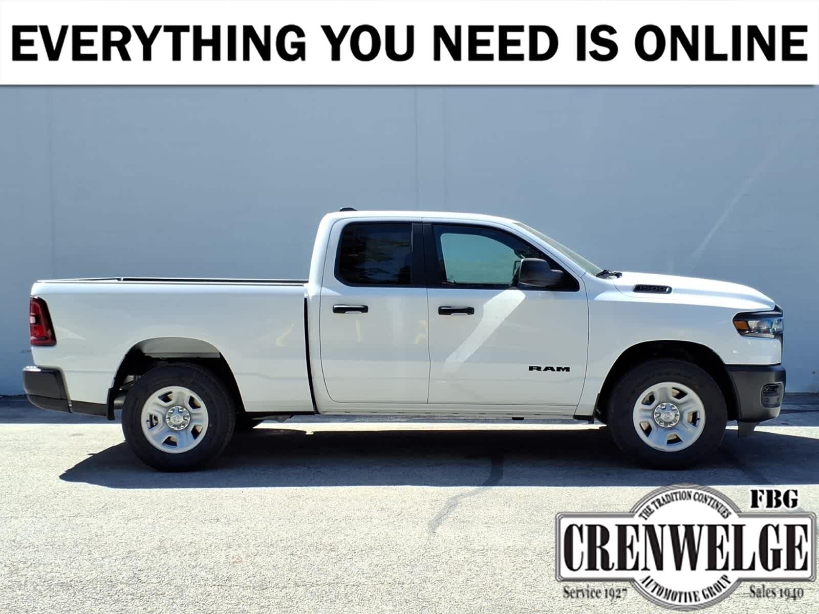 2026 RAM 1500 RAM 1500 TRADESMAN QUAD CAB 4X2 6'4' BOX