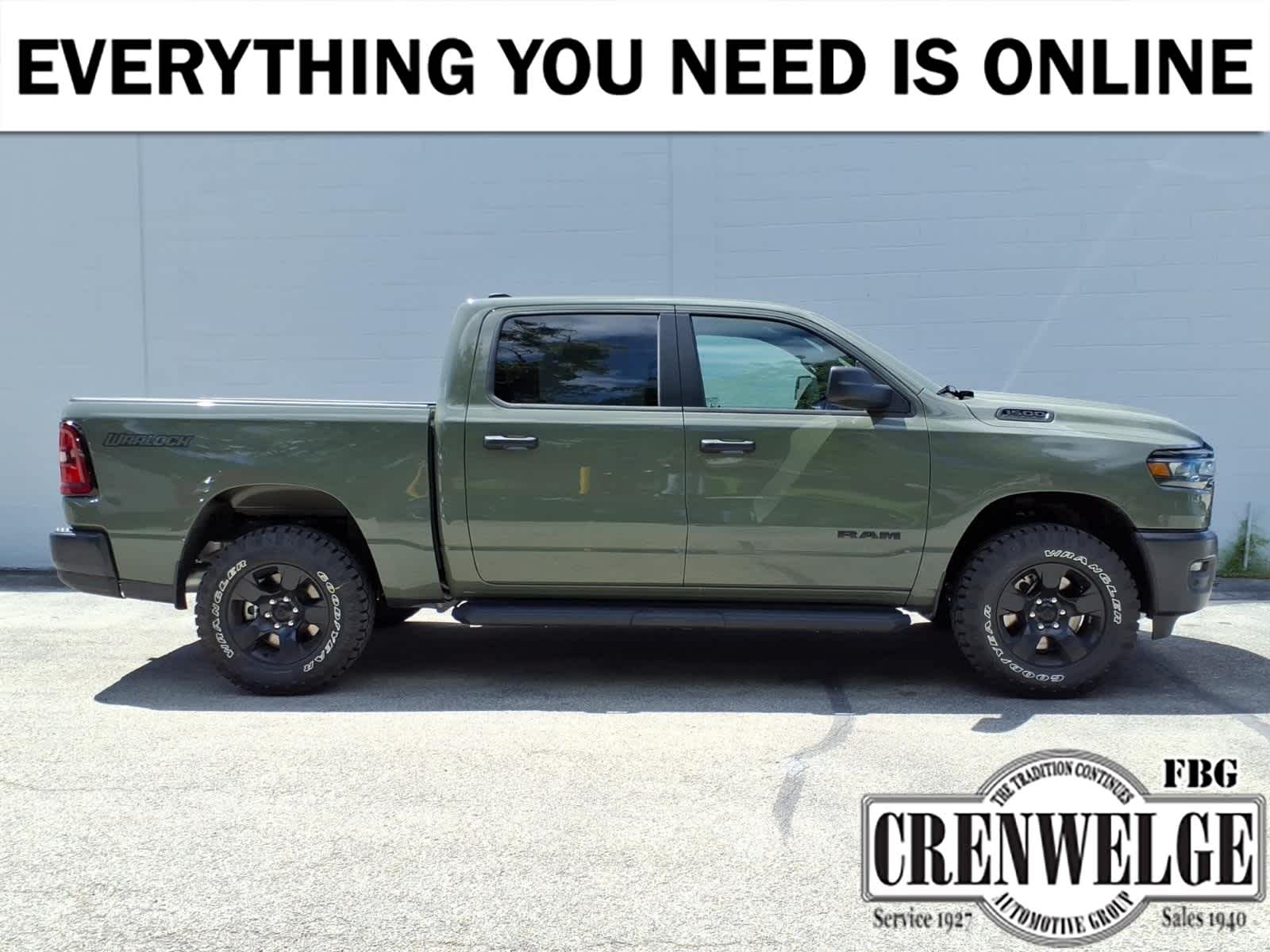 2026 RAM Ram 1500 RAM 1500 WARLOCK CREW CAB 4X4 5'7' BOX