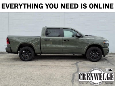 2026 RAM Ram 1500 RAM 1500 LARAMIE CREW CAB 4X4 5'7' BOX
