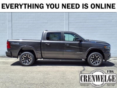 2026 RAM Ram 1500 RAM 1500 LARAMIE CREW CAB 4X4 5'7' BOX