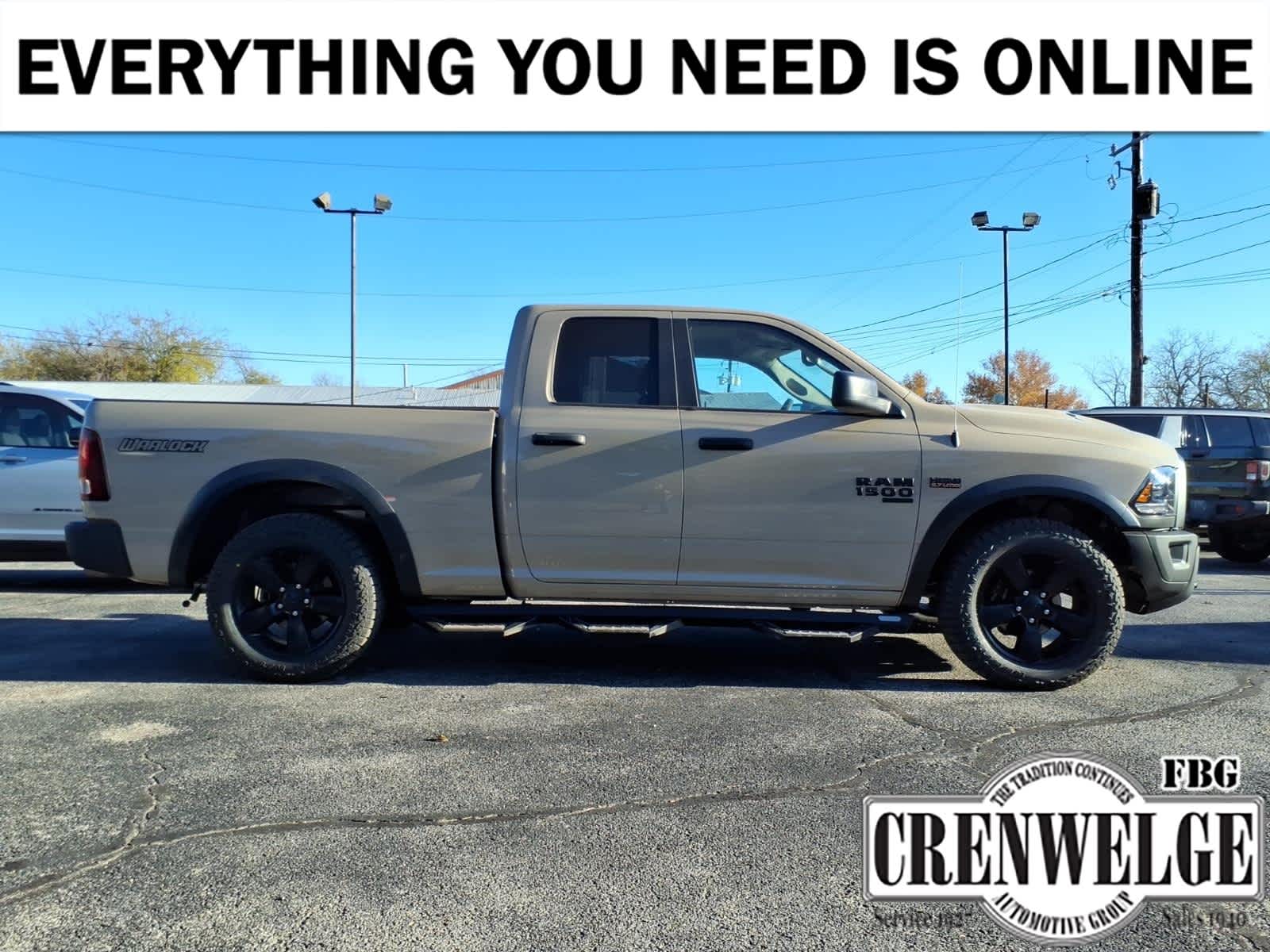2019 RAM 1500 Classic Warlock Quad Cab 4x2 6'4' Box