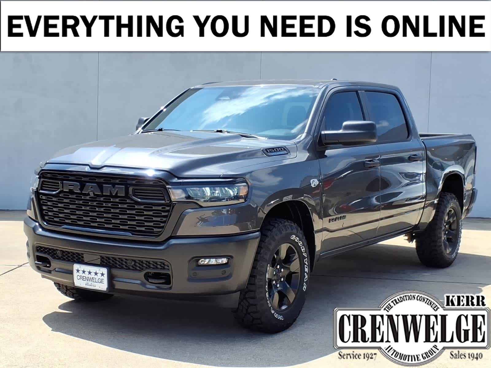 2026 RAM Ram 1500 RAM 1500 WARLOCK CREW CAB 4X4 5'7' BOX