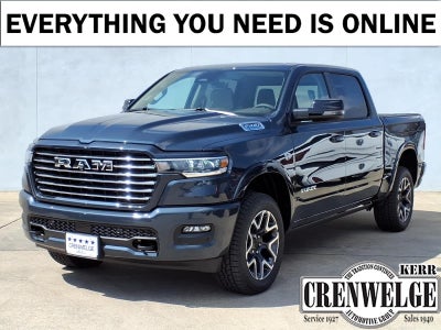 2026 RAM Ram 1500 RAM 1500 LARAMIE CREW CAB 4X4 5'7' BOX