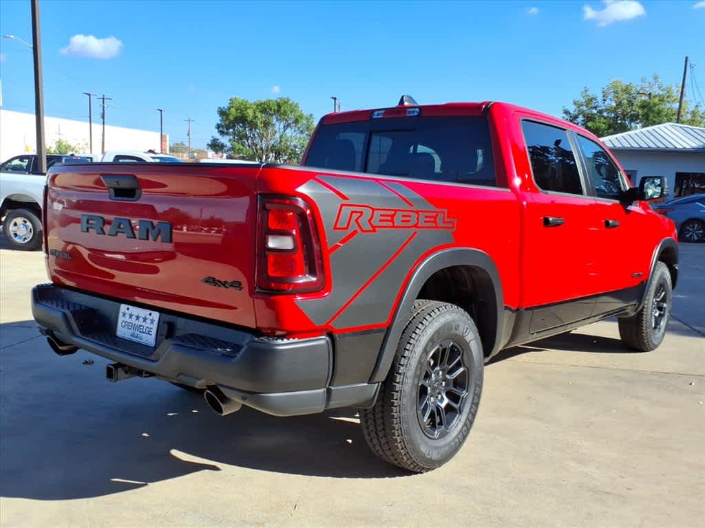 2025 RAM 1500 Rebel Crew Cab 4x4 5'7' Box