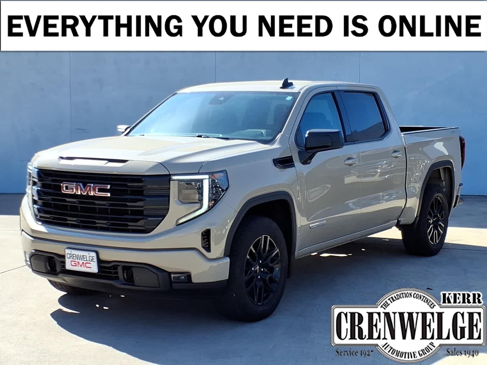 2022 GMC Sierra 1500 4WD Crew Cab Short Box Elevation