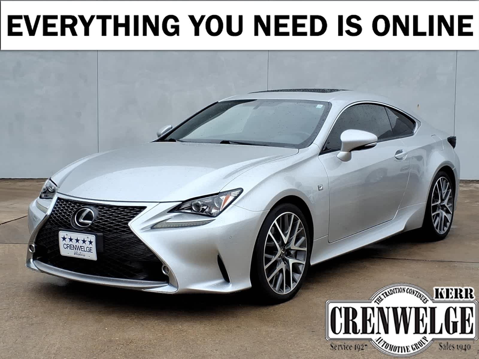 2015 Lexus RC 350 2dr Cpe RWD